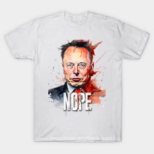 Elon Musk: Incompetence or Poor Leadership T-Shirt